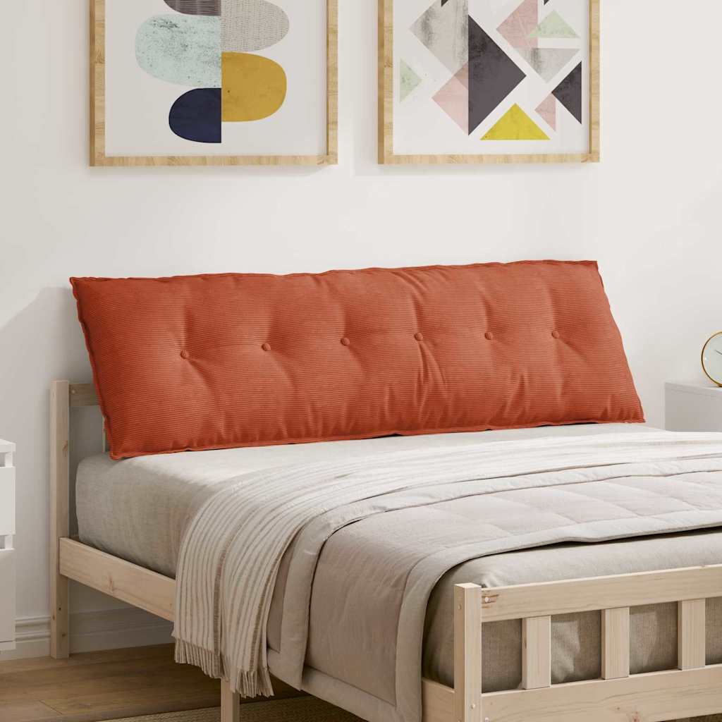 Vidaxx coussin de dossier rouge-orange 160 x 50 cm tissu corde
