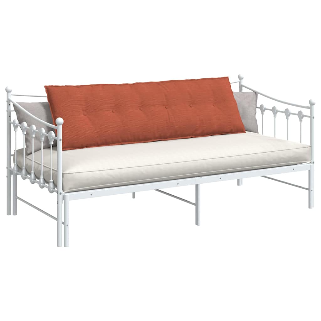 Vidaxx coussin de dossier rouge-orange 160 x 50 cm tissu corde