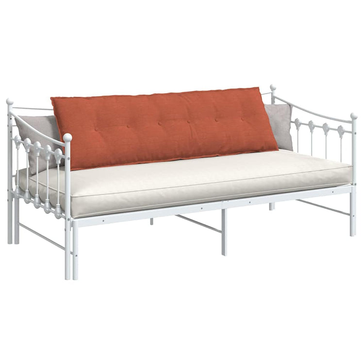 Vidaxx coussin de dossier rouge-orange 160 x 50 cm tissu corde