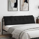 Vidaxx coussin de dossier noir 180 x 19 x 50 cm tissu