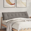 Vidaxx coussin de dossier taupe 180 x 19 x 50 cm tissu