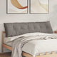 Vidaxx coussin de dossier taupe 180 x 19 x 50 cm tissu