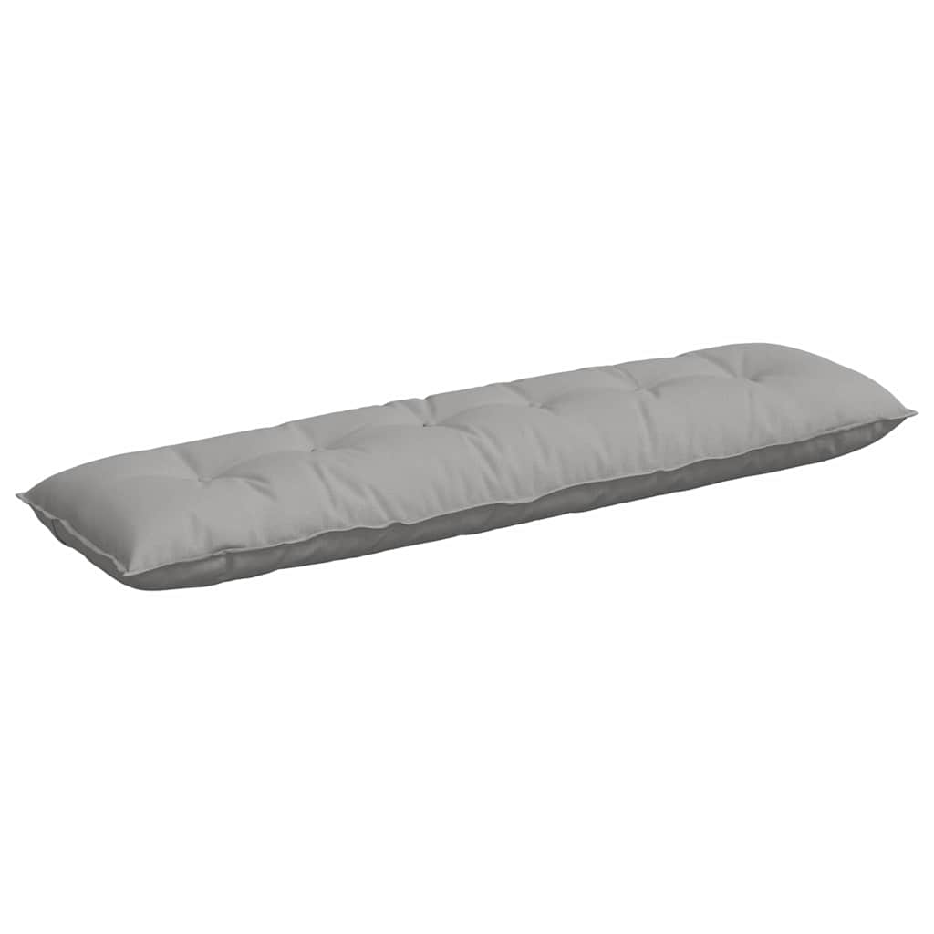 Vidaxx coussin de dossier gris nuage 180 x 19 x 50 cm tissu