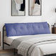 Vidaxx coussin de dossier jeans bleu 180 x 19 x 50 cm tissu