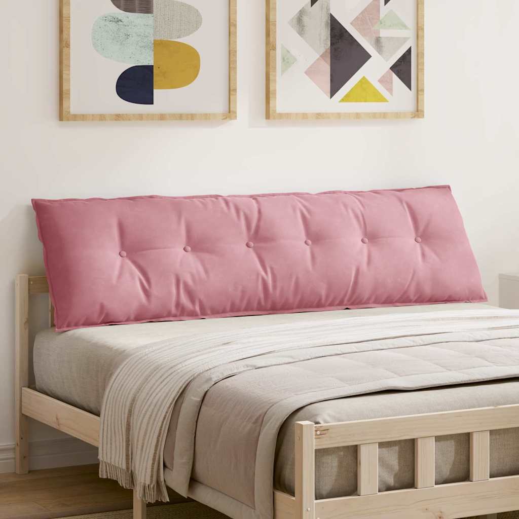 Vidaxx coussin de dossier rose 180 x 50 cm tissu corde