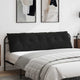 Vidaxx coussin de dossier noir 180 x 50 cm tissu corde