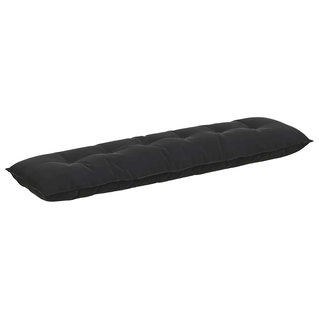 Vidaxx coussin de dossier noir 180 x 50 cm tissu corde