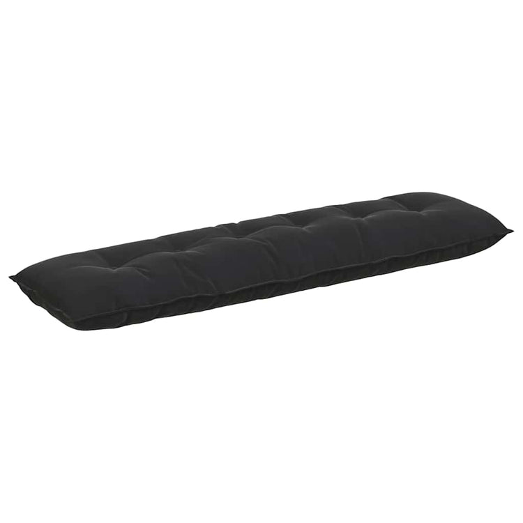 Vidaxx coussin de dossier noir 180 x 50 cm tissu corde