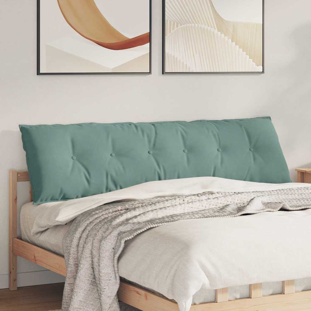 Vidaxx coussin de dossier vert d'eau 180 x 50 cm tissu corde