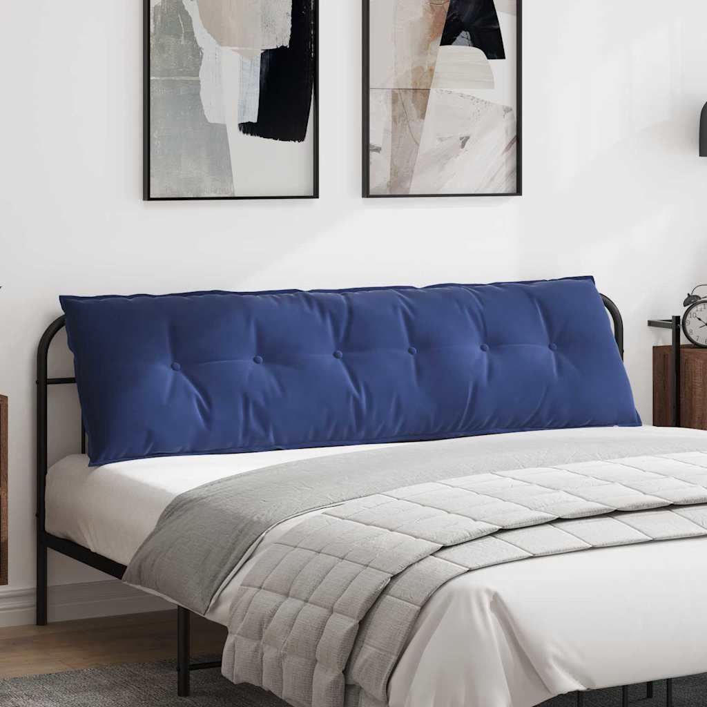 Vidaxx coussin de dossier police bleu 180 x 50 cm tissu corde
