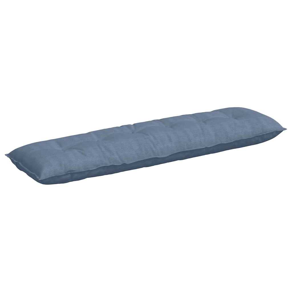 Vidaxx coussin de dossier bleu 180 x 50 cm tissu corde