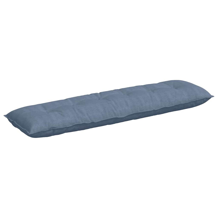 Vidaxx coussin de dossier bleu 180 x 50 cm tissu corde