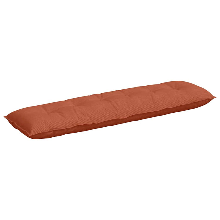 Vidaxx coussin de dossier rouge-orange 180 x 50 cm tissu corde