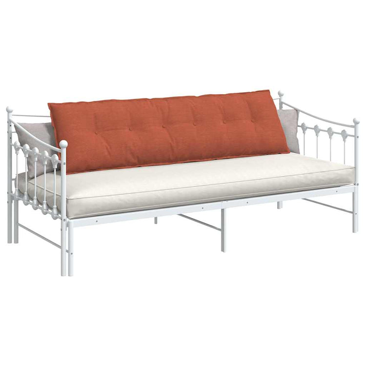 Vidaxx coussin de dossier rouge-orange 180 x 50 cm tissu corde