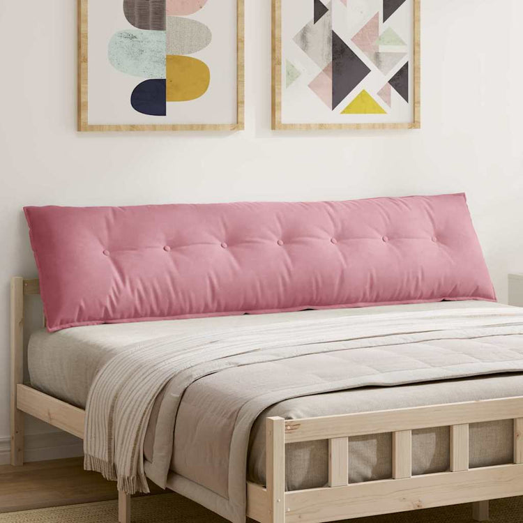Vidaxx coussin de dossier rose 200 x 50 cm tissu corde