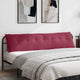 Vidaxx coussin de dossier rouge vin 200 x 50 cm tissu corde