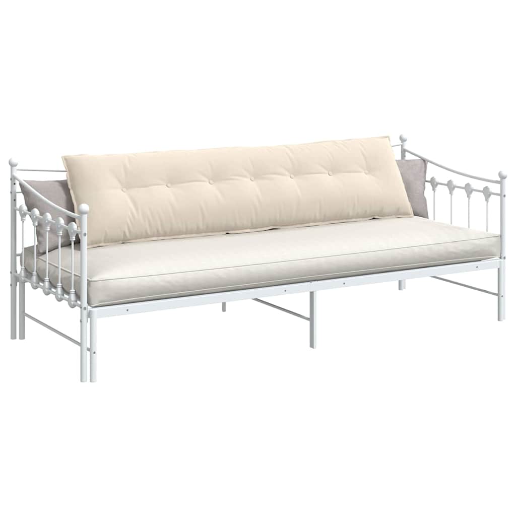 Vidaxx coussin de dossier beige 200 x 50 cm tissu microfibre