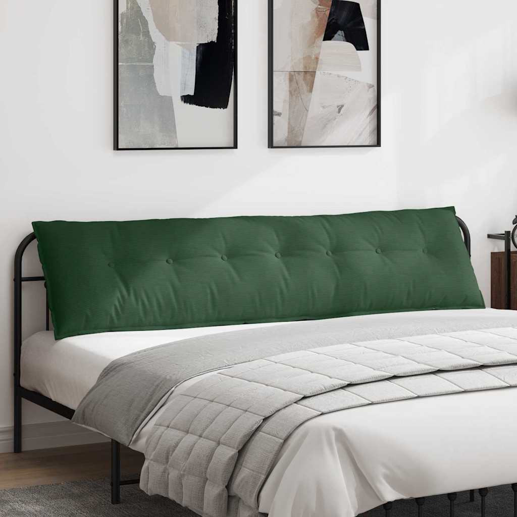 Vidaxx coussin de dossier vert jungle 200 x 50 cm tissu corde