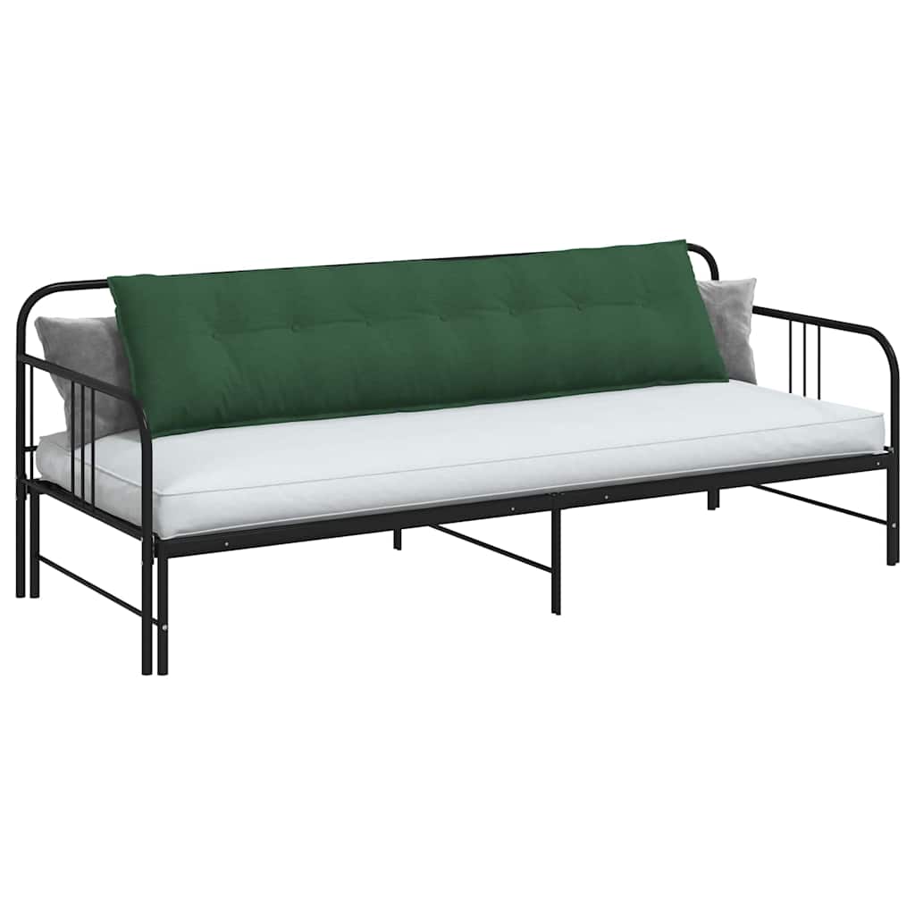 Vidaxx coussin de dossier vert jungle 200 x 50 cm tissu corde