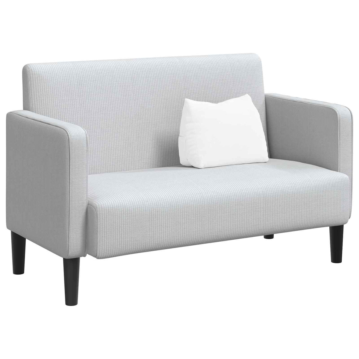 VidaXL coussin de dossier blanc 45 x 20 x 35 cm tissu