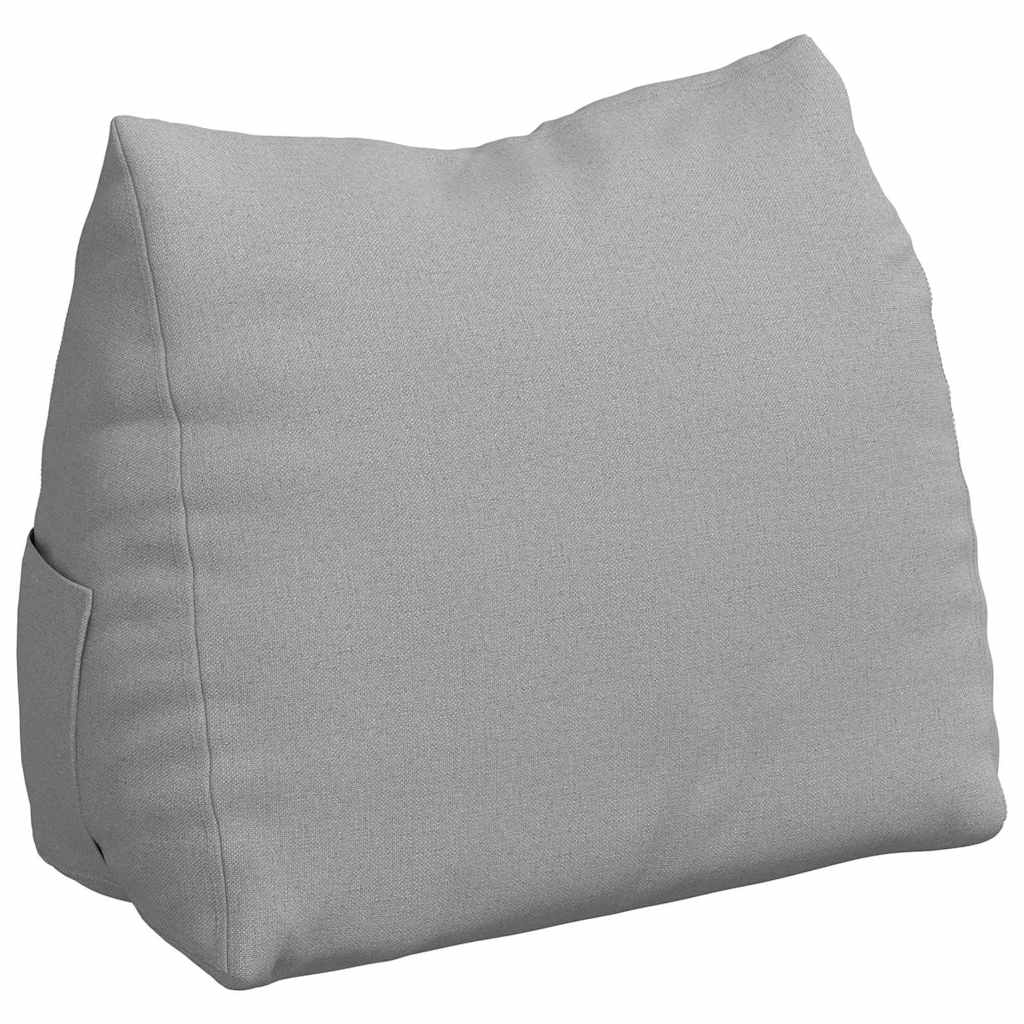 Vidaxx coussin de dossier gris nuage 45 x 20 x 35 cm tissu