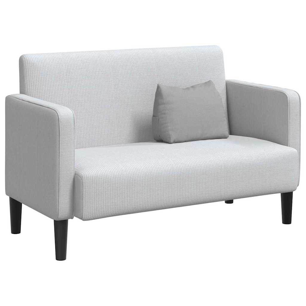 Vidaxx coussin de dossier gris nuage 45 x 20 x 35 cm tissu