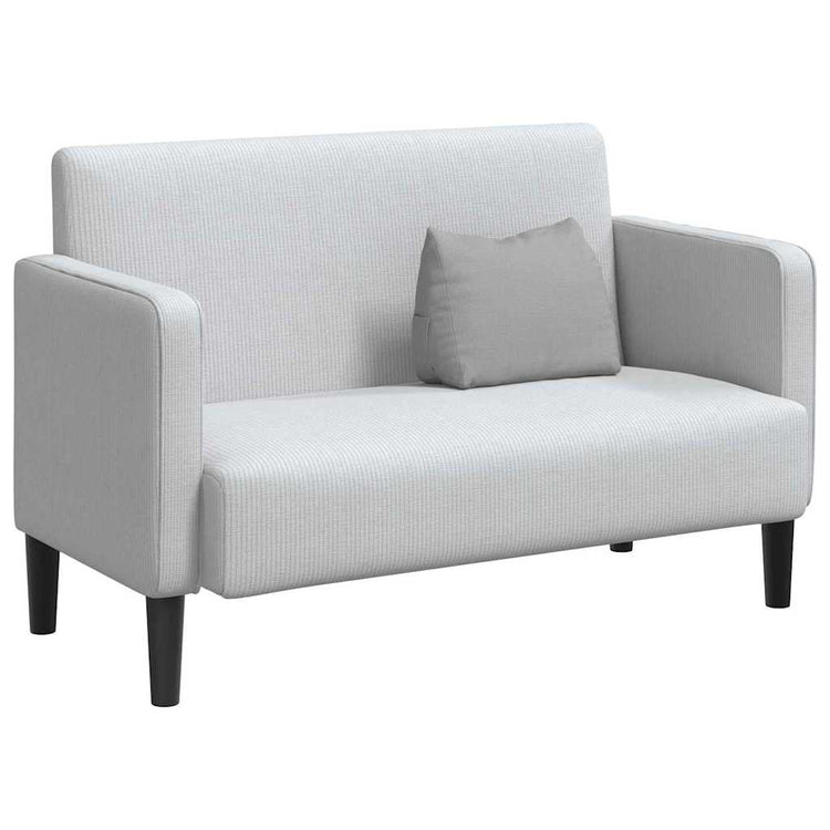 Vidaxx coussin de dossier gris nuage 45 x 20 x 35 cm tissu
