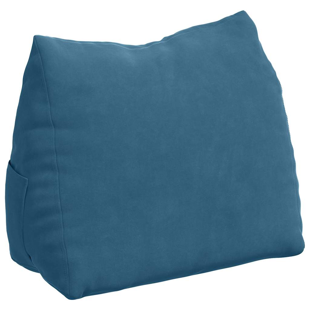 Vidaxx coussin de dossier bleu 45 x 20 x 35 cm tissu corde