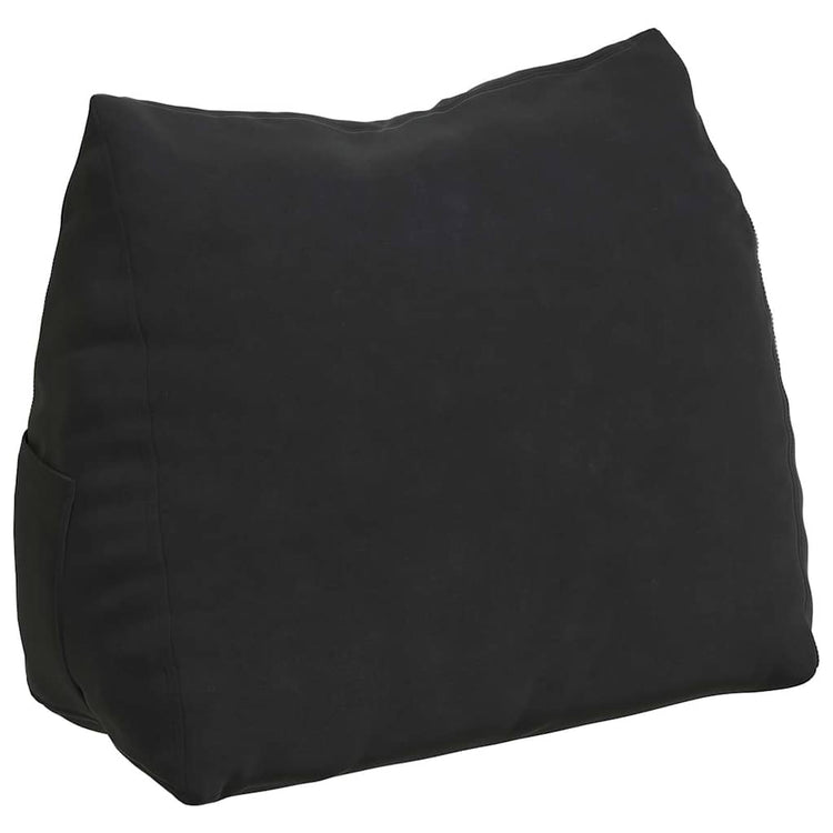 Vidaxx coussin de dossier noir 45 x 20 x 35 cm tissu corde