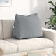 Vidaxx coussin de dossier gris clair 60 x 20 x 50 cm tissu