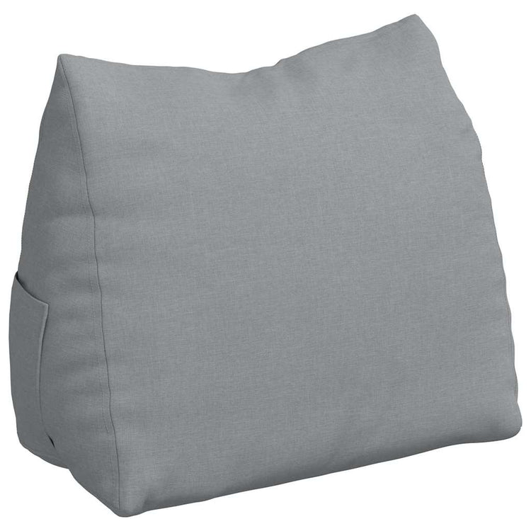 Vidaxx coussin de dossier gris clair 60 x 20 x 50 cm tissu