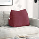 Vidaxx coussin de dossier rouge vin 60 x 20 x 50 cm tissu