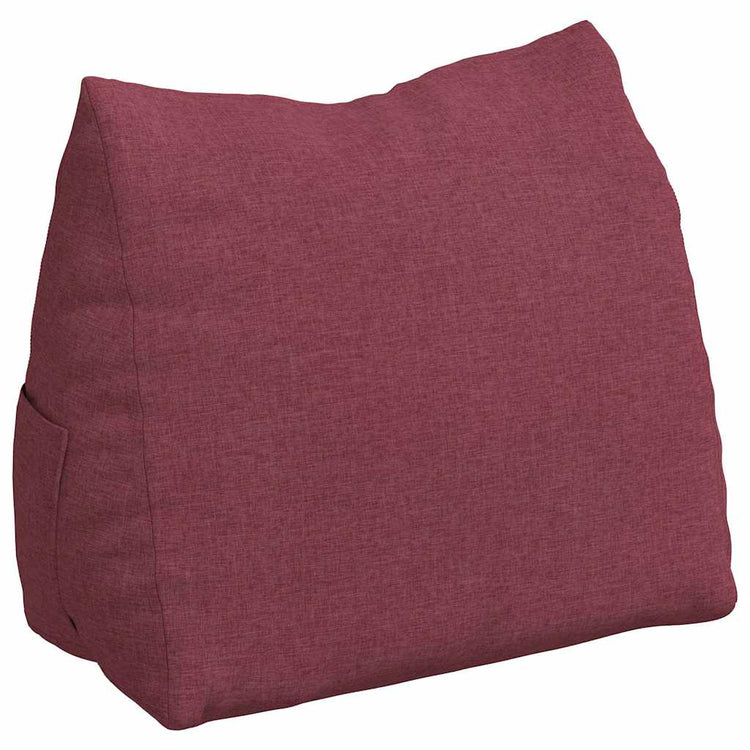 Vidaxx coussin de dossier rouge vin 60 x 20 x 50 cm tissu
