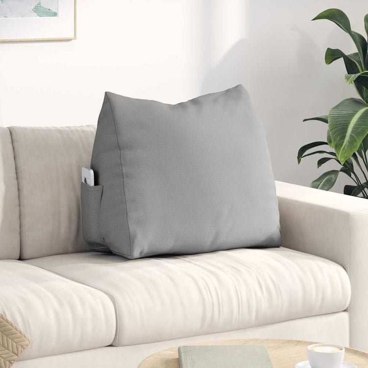 Vidaxx coussin de dossier gris nuage 60 x 20 x 50 cm tissu