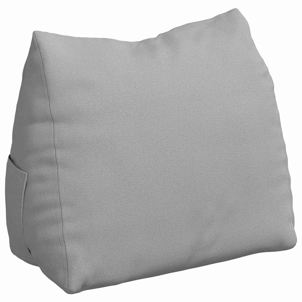 Vidaxx coussin de dossier gris nuage 60 x 20 x 50 cm tissu