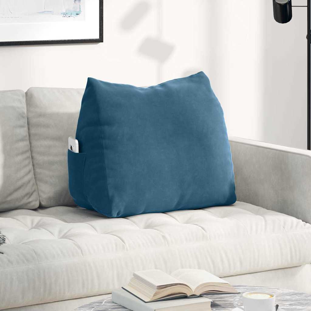 Vidaxx coussin de dossier bleu 60 x 20 x 50 cm tissu corde