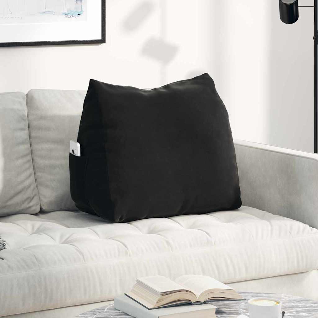 Vidaxx coussin de dossier noir 60 x 20 x 50 cm tissu corde