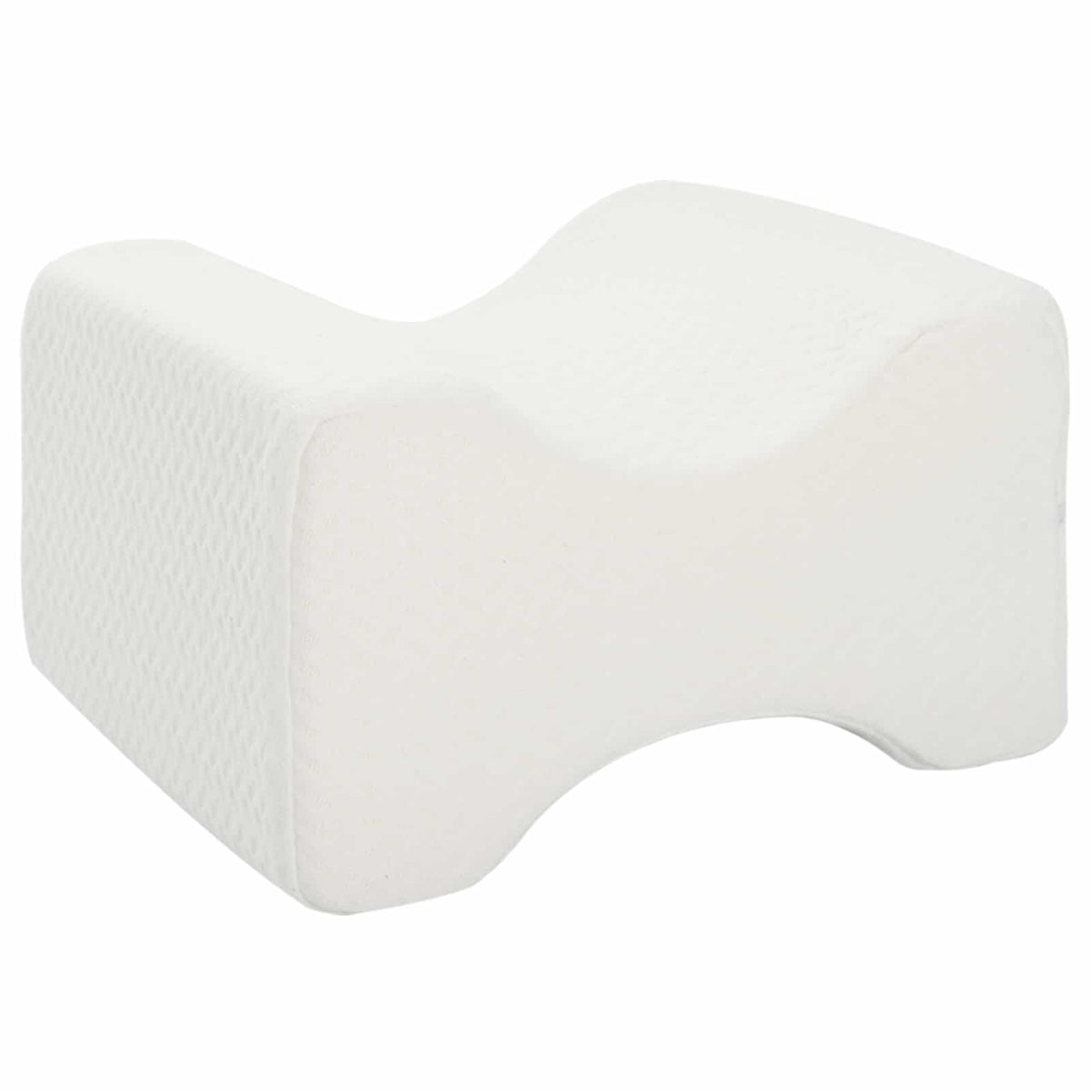 VidaXL coussin de genou blanc polyester 26 x 21,5 x 15 cm