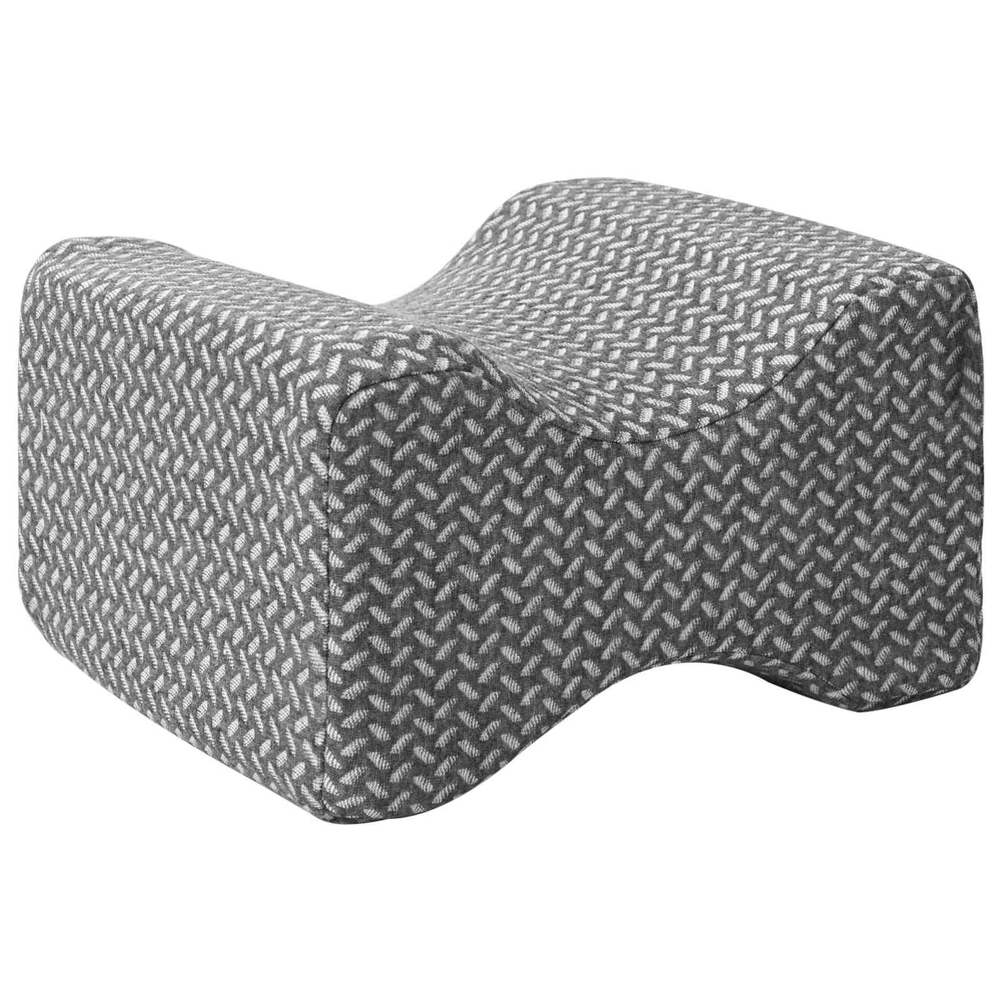 Vidaxx coussin de genou uni gris 26 x 21,5 x 15 cm polyester