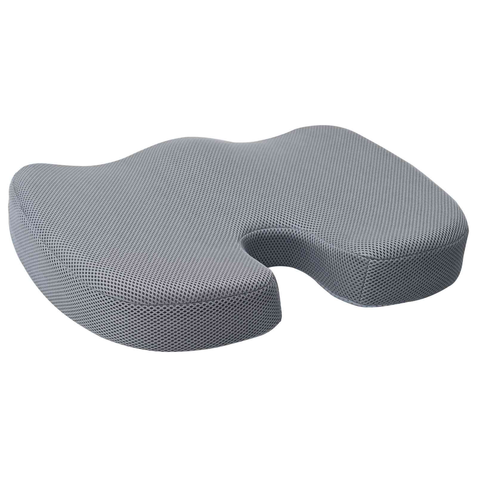 Vidaxx coussin de siège avec coussin gris 47 x 37 x 8 cm avec tissu en maille