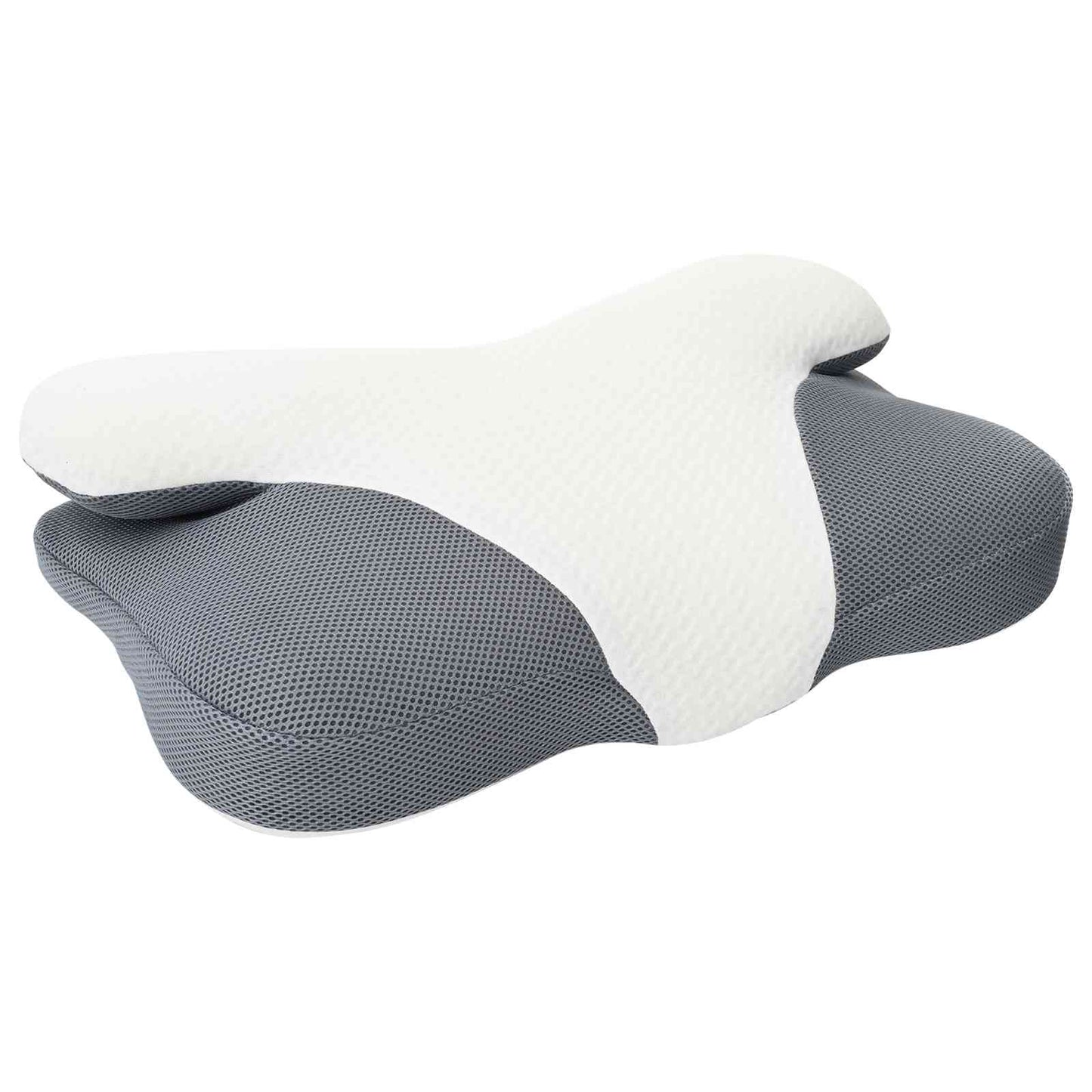 Vidaxx oreiller cervical avec coussin blanc 57 x 36 x 13 cm polyester