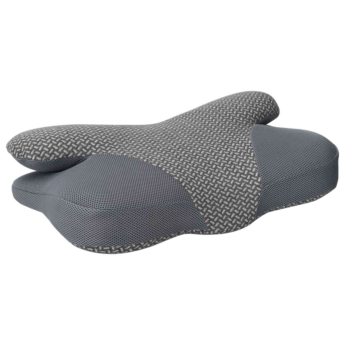 Vidaxx oreiller cervical avec oreiller gris 58 x 36 x 13 cm polyester