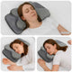 Vidaxx oreiller cervical avec coussin gris 58 x 38 x 12 cm polyester
