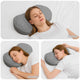 Vidaxx oreiller cervical avec oreiller gris 53 x 34,5 x 10,5 cm polyester