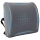 Vidaxx coussin de dossier avec coussin gris 36 x 30 x 12 cm avec tissu en maille