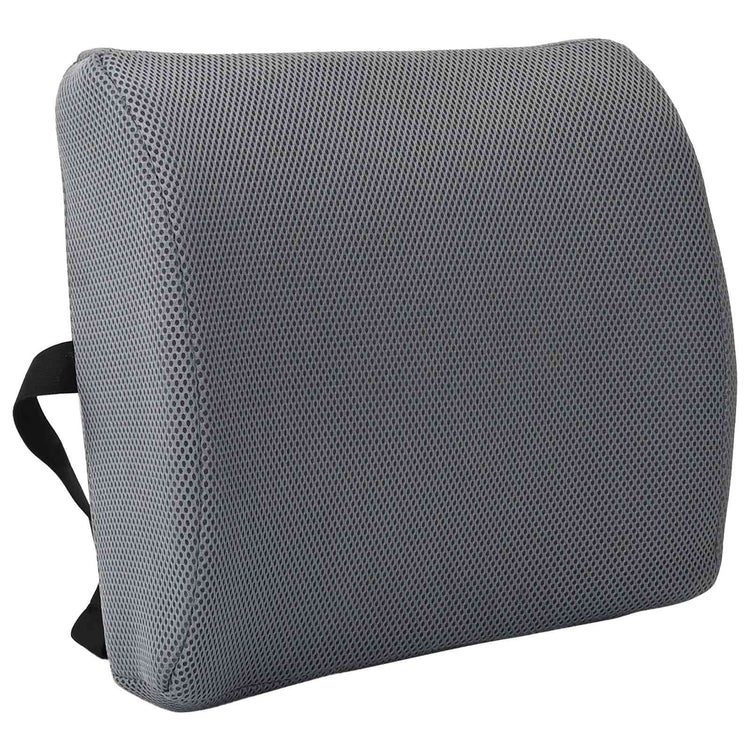 Vidaxx coussin de dossier avec coussin gris 36 x 30 x 12 cm avec tissu en maille