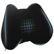 Vidaxx coussin de dossier avec coussin noir 40 x 32 x 13 cm polyester