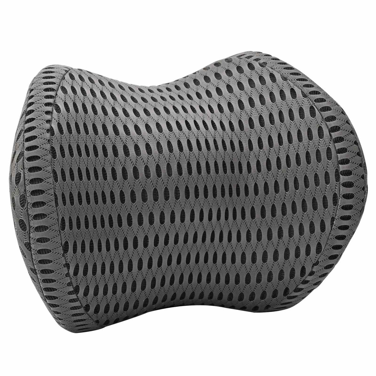 VidaXL oreiller cervical avec coussin réglable gris 31 x 22 x 13 cm maille 4D
