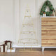 Vidaxx sapin de Noël en métal doré 124,5 cm en acier thermolaqué