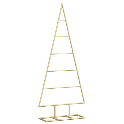 Sapin de Noël en métal Vidaxx avec or standard 90 cm en acier thermolaqué